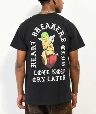 Heartbreakers Club Search Black T-Shirt
