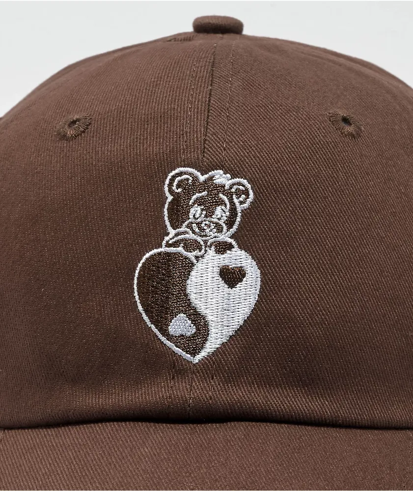 Heartbreakers Club Split Brown Strapback Hat