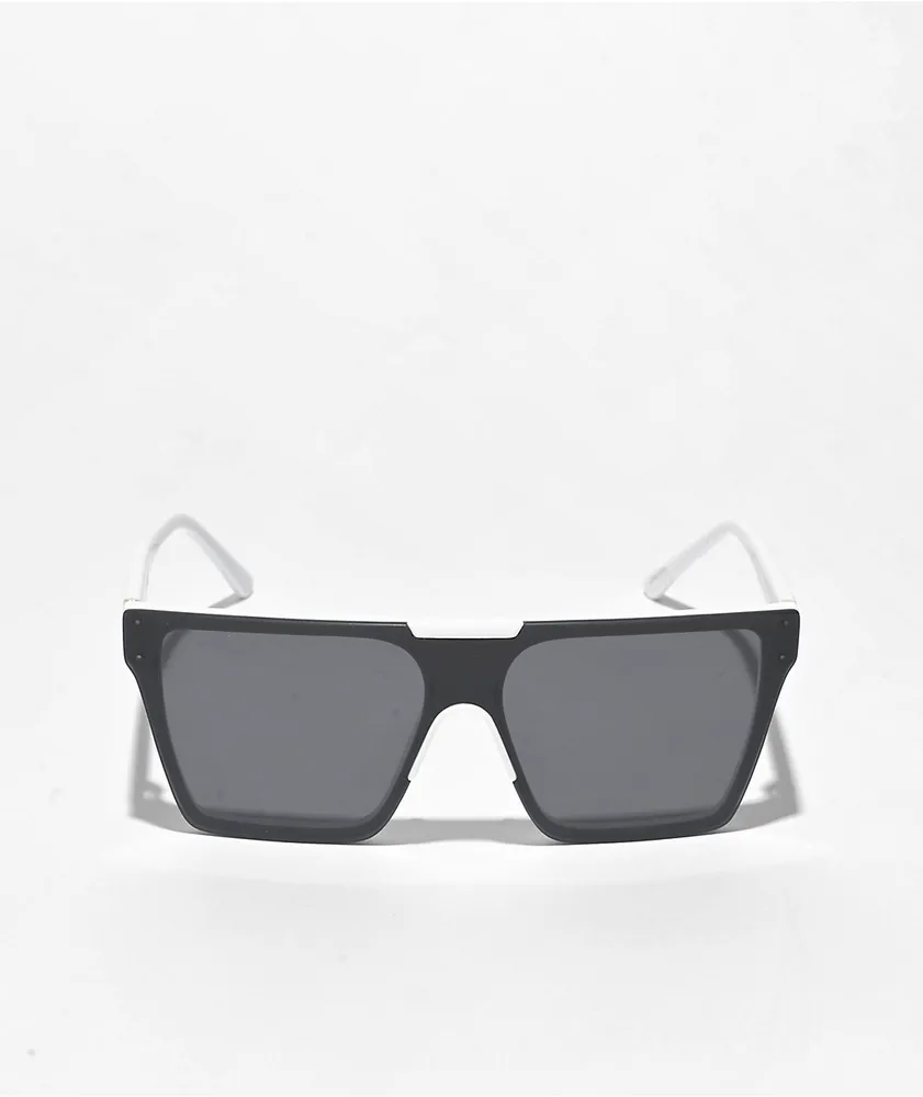 Heat Wave Clarity White & Black Sunglasses