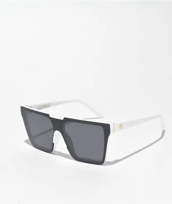 Heat Wave Clarity White & Black Sunglasses