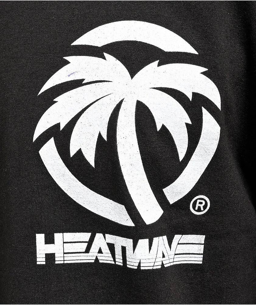 Heat Wave Eagle Black T-Shirt