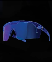 Heat Wave Future Tech Translucent Blue Sunglasses
