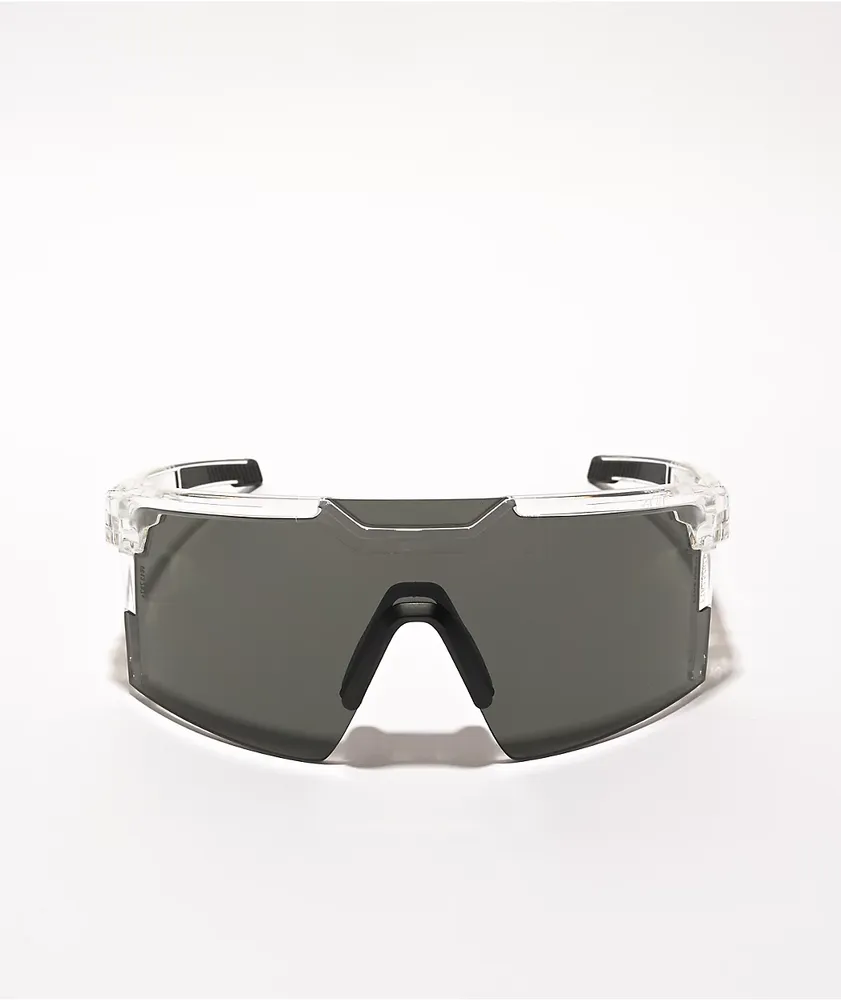 Heat Wave Future Tech Z.87+ Vapor Clear & Black Sunglasses