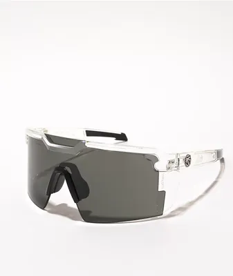 Heat Wave Future Tech Z.87+ Vapor Clear & Black Sunglasses