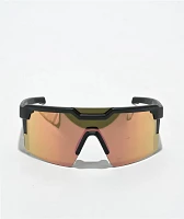 Heat Wave Future Tech Z87+ Side Stripe Rose Gold Sunglasses