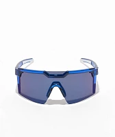 Heat Wave Future Tech Z87+ Translucent Blue Sunglasses