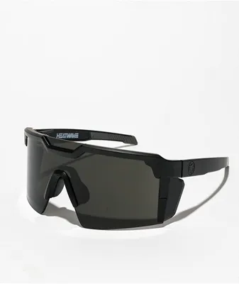 Heat Wave Future Tech Z87 Black Sunglasses