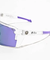 Heat Wave Future Tech Z87 Clear & Ultraviolet Sunglasses