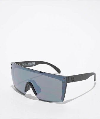 Heat Wave Lazer Face Carbon & Hydro Silver Sunglasses