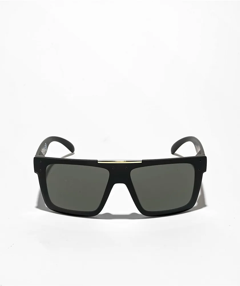 Heat Wave Quatro Black & Gold Sunglasses