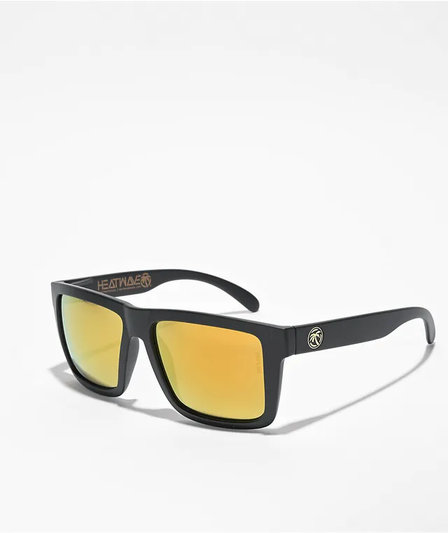 Heat Wave Visual Vise Sunglasses, Black w/ Gold Rush Lens