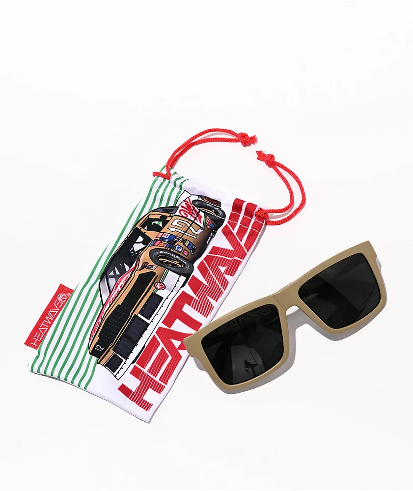 Heat Wave Vise Z87 Desert Tan & Ultra Black Sunglasses