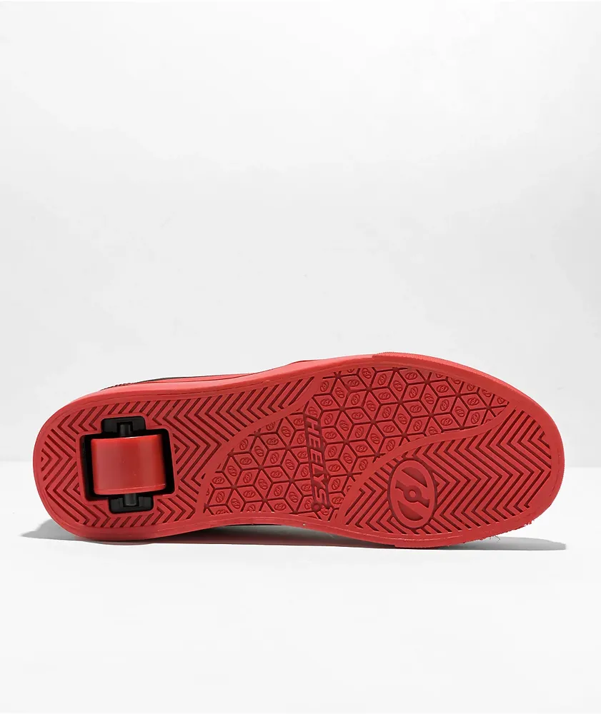 Heelys Kids Pro 20 Half FLD Black & Red Shoes