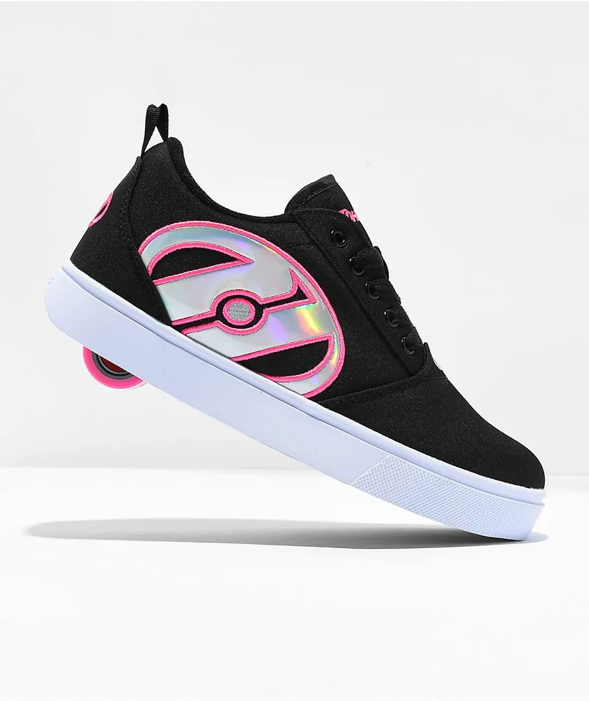 Heelys Kids Pro 20 LG Black & Pink Shoes