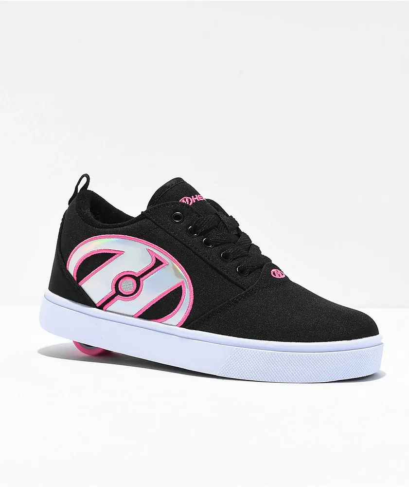 Heelys Kids Pro 20 LG Black & Pink Shoes