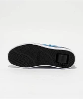 Heelys Pro 20 Light Up Lightning Black & Blue Shoes