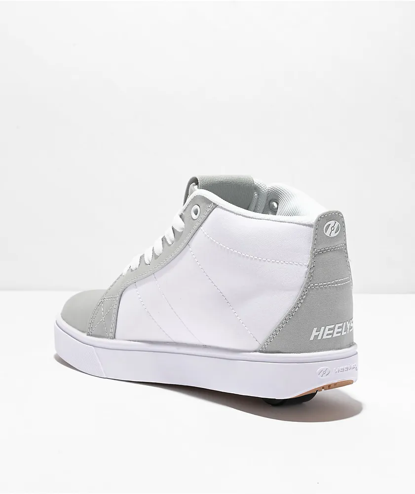 Heelys Racer Mid Grey & White Shoes