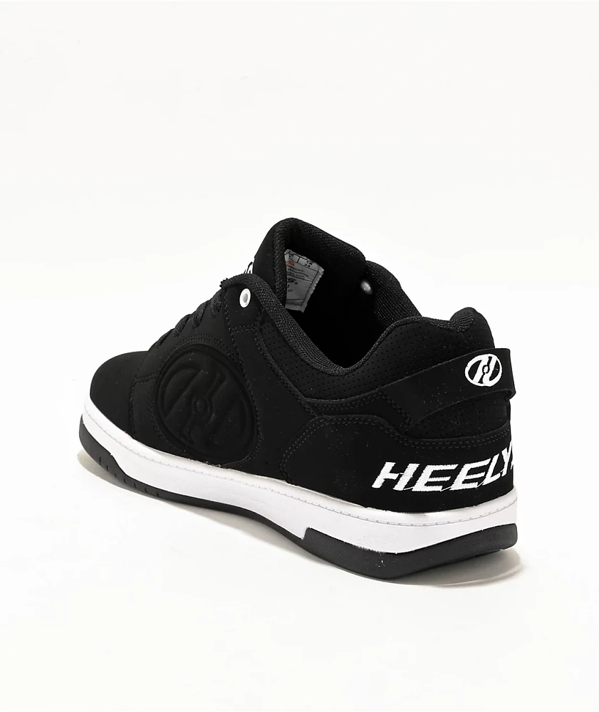 Heelys Voyager Black & Red Shoes