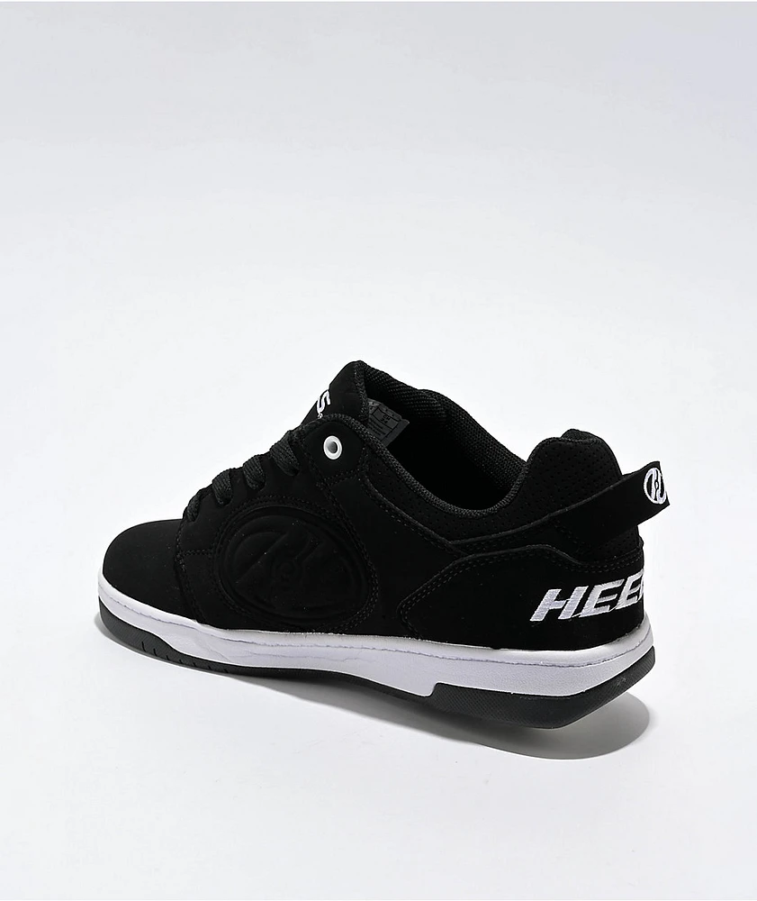 Heelys Voyager Black & White Shoes