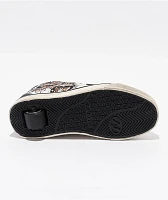 Heelys x Ed Hardy Kids Racer Mid Black & White Shoes