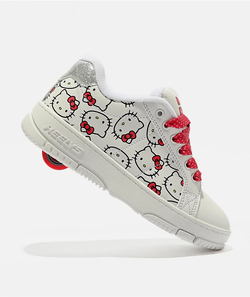 Heelys x Hello Kitty Kids Kolect White & Red Shoes