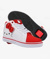 Heelys x Hello Kitty Kids Racer Mid White & Red Shoes