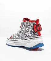 Heelys x Hello Kitty Veloz Chi White, Blue & Red Shoes