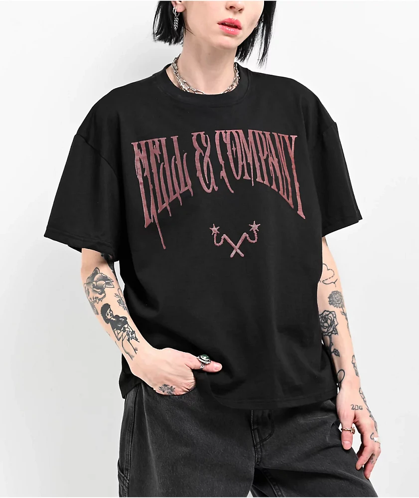Hell & Company Broken Home Black T-Shirt