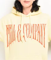 Hell & Company Broken Home Yellow Hoodie