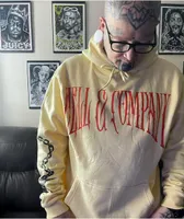 Hell & Company Broken Home Yellow Hoodie