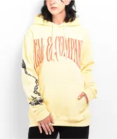 Hell & Company Broken Home Yellow Hoodie