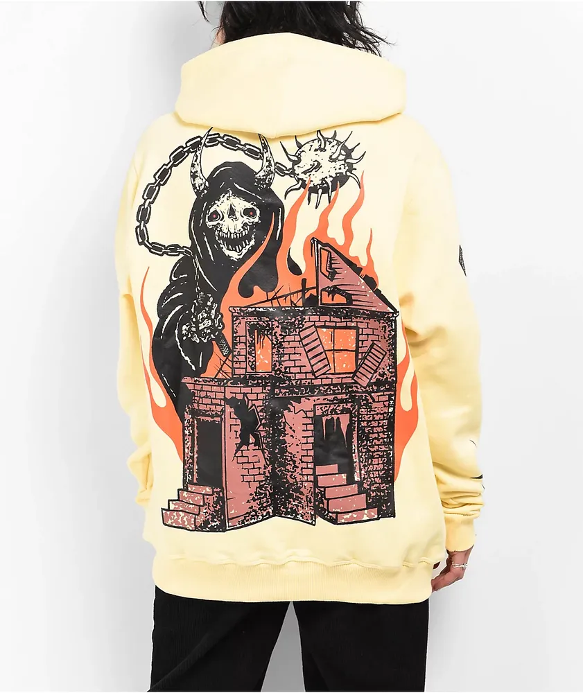 Hell & Company Broken Home Yellow Hoodie