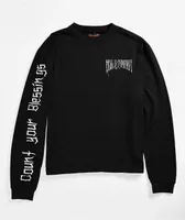 Hell & Company Corrupt Black Long Sleeve T-Shirt