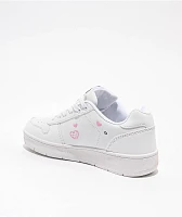 Hello Kitty Court White Shoes