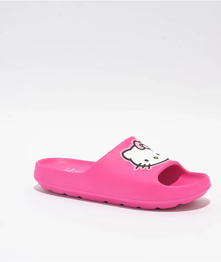 Hello Kitty Pink Slide Sandals