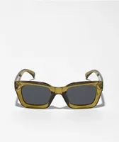 Hendrix Olive & Grey Square Polarized Sunglasses