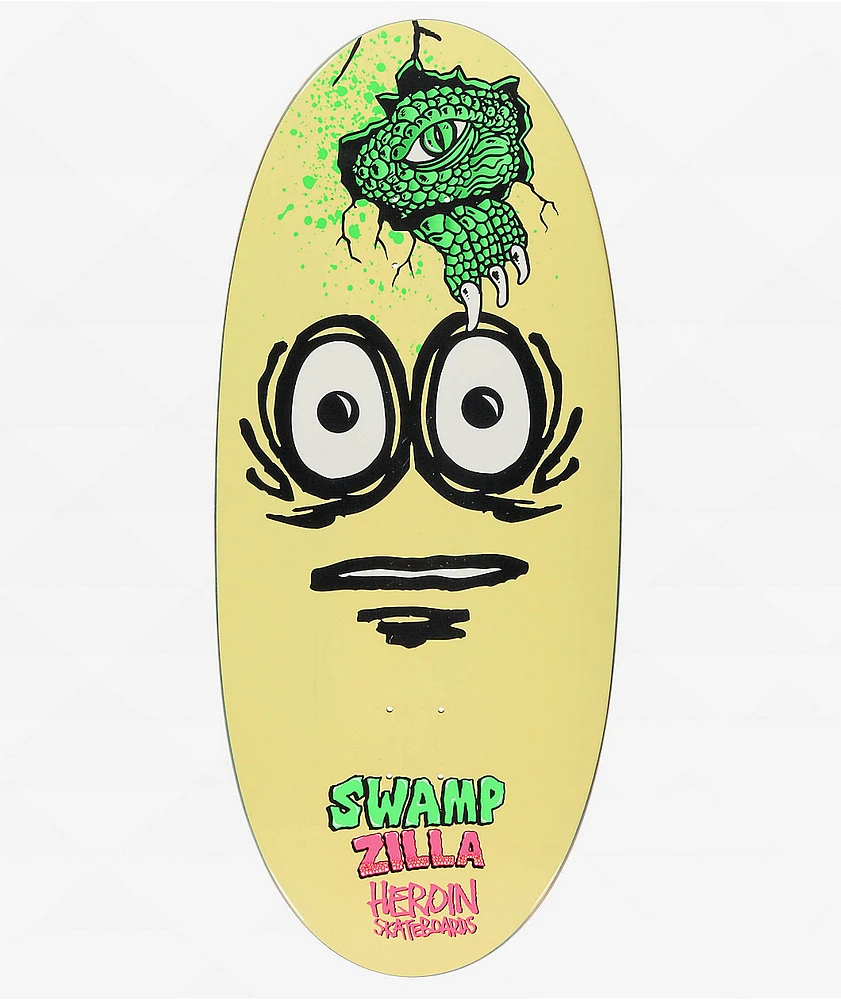 Heroin Swampzilla Egg 13" Skateboard Deck