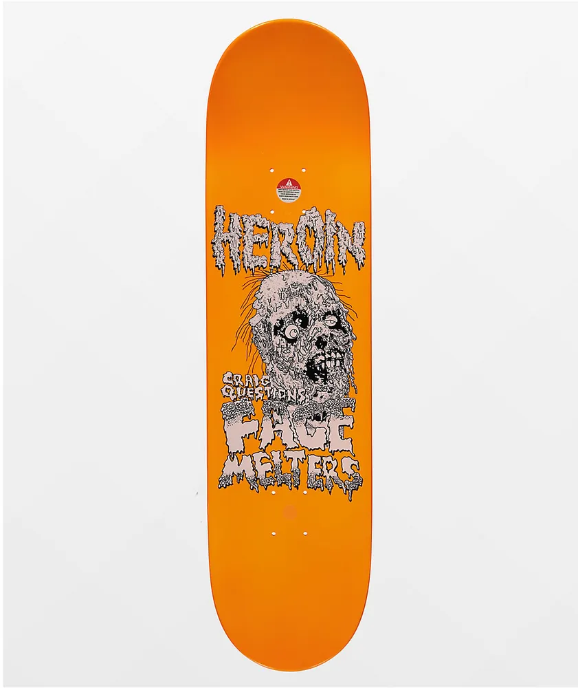 Heroin Wilson Face Melter 8.5" Skateboard Deck