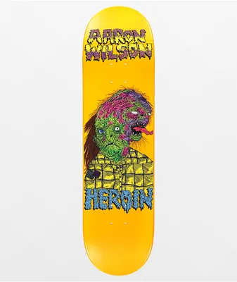 Heroin Wilson Face Melter 8.5" Skateboard Deck