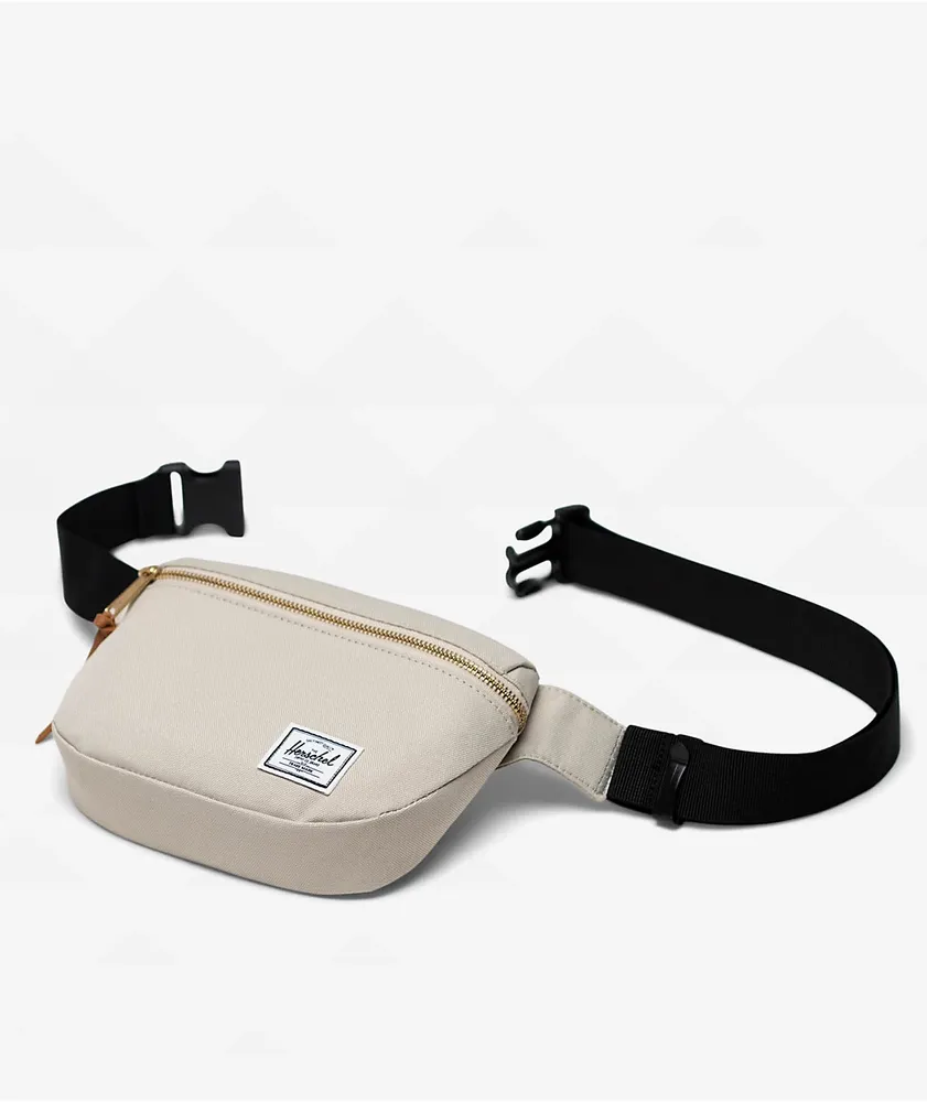 Herschel Fifteen Light Pelican Off White Fanny Pack