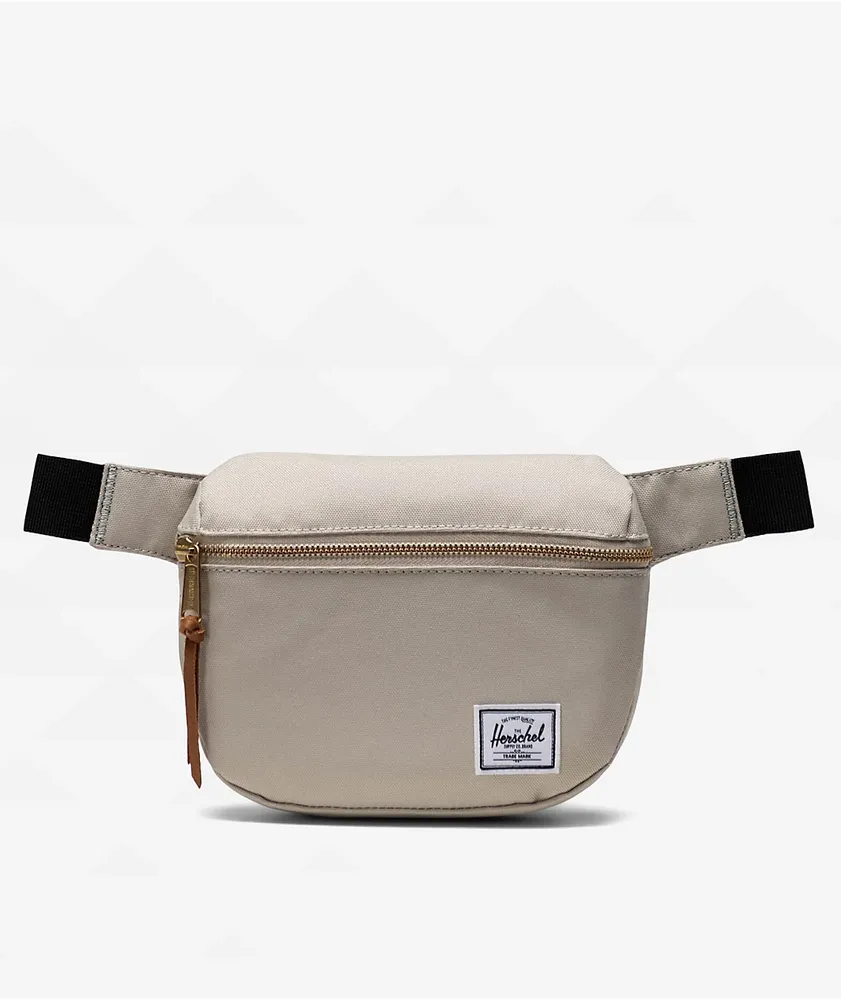 Herschel Fifteen Light Pelican Off White Fanny Pack