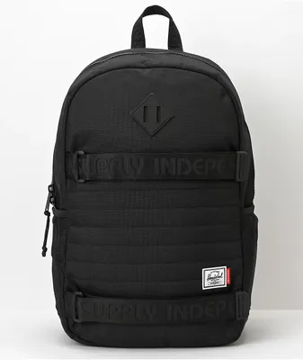 Herschel Independent Fleet Black Backpack