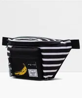 Herschel Supply Co x Andy Warhol Banana Seventeen Black & White Fanny Pack
