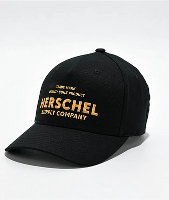 Herschel Supply Co. Black Flexfit Hat