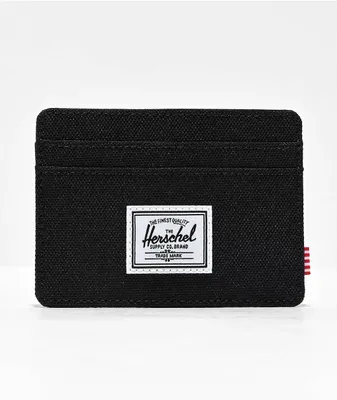 Herschel Supply Co. Charlie Black Cardholder Wallet