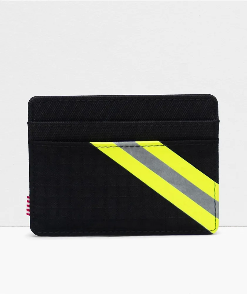 Herschel Supply Co. Charlie Black Enzyme Cardholder Wallet