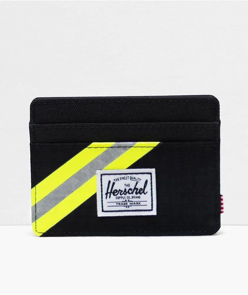 Herschel Supply Co. Charlie Black Enzyme Cardholder Wallet