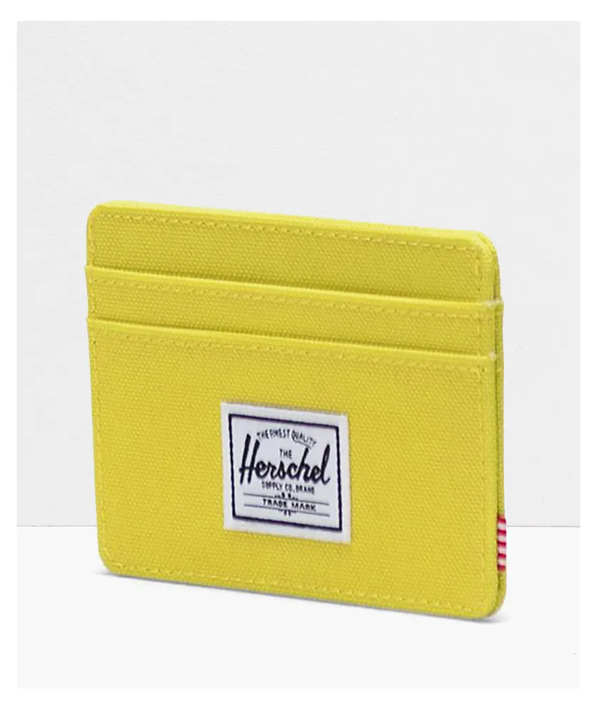 Herschel Supply Co. Charlie Rubber Sulphur Spring Cardholder Wallet