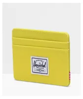 Herschel Supply Co. Charlie Rubber Sulphur Spring Cardholder Wallet