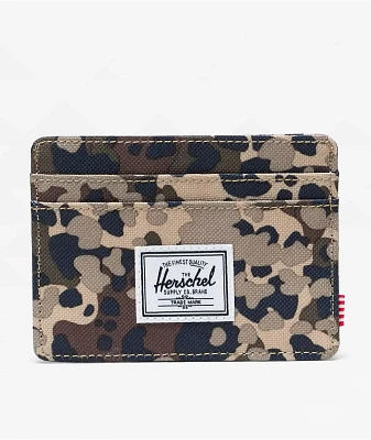 Herschel Supply Co. Charlie Terrain Camo Wallet Cardholder Wallet